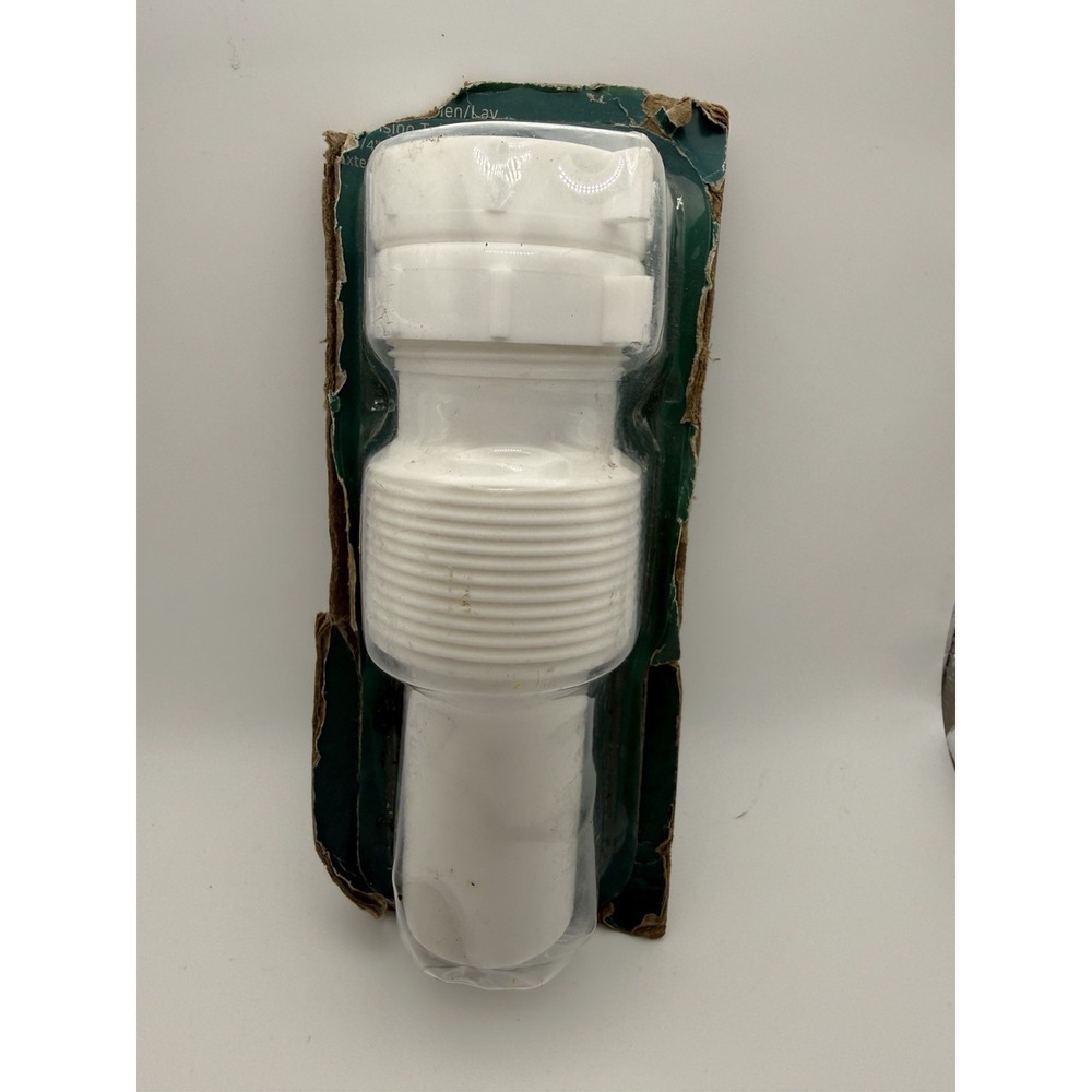Peerless PRL083 Flexible Kitchen Lav Extension Tube White 1-1/4" 1-1/2"
